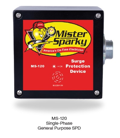 Mister Sparky Branded Whole Home Surge Protector